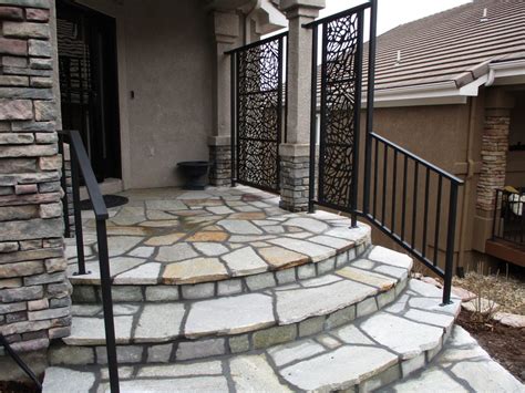 colorado springs metal railing with brackets|wrought iron Colorado springs.